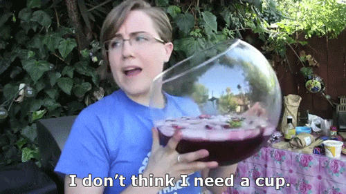 New trending GIF tagged party drunk drinking punch | Trending Gifs