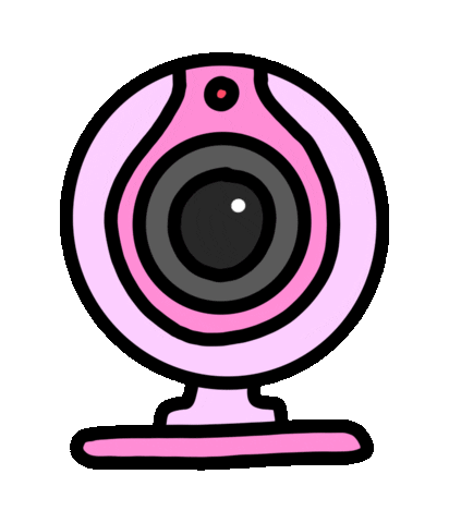 webcam Sticker by exotic cancer