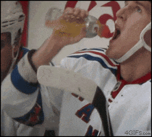 Drinking Hockey animated GIF