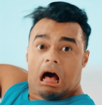 New trending GIF tagged face no scared oh…