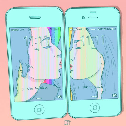 iphone animated gif kissing