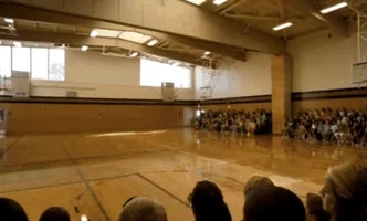 augmented reality whale on basketball court teknotower