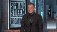 bruce springsteen thank you gif by tony awards