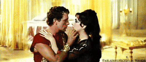 elizabeth taylor cleopatra gif
