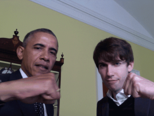 barack obama fist bump gif - find & share on giphy