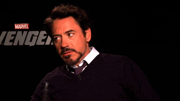 Chilling Robert Downey Jr animated GIF