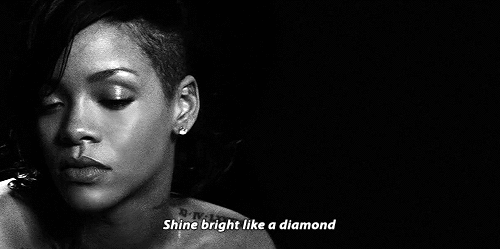 rihanna diamond gif