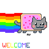 Cat Nyan Cat animated GIF