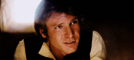 Han Solo Harrison Ford animated GIF
