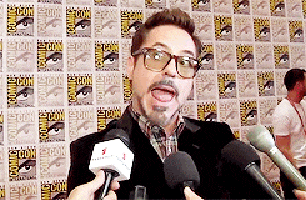 Robert Downey Jr animated GIF