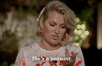 shes a peasant gif by the bachelor australia