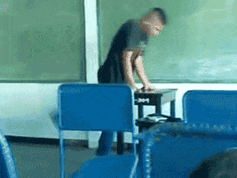 Handstand Home Video animated GIF