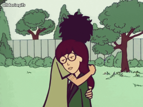 pat hug gif
