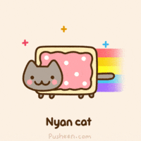 Kawaii Nyan Cat animated GIF