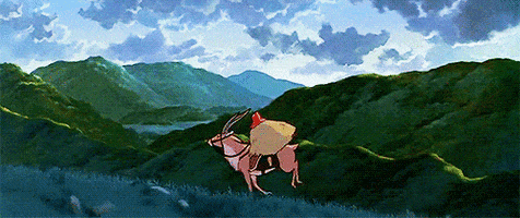 Anime Ghibli animated GIF
