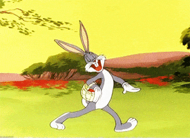 Basket Bugs Bunny animated GIF
