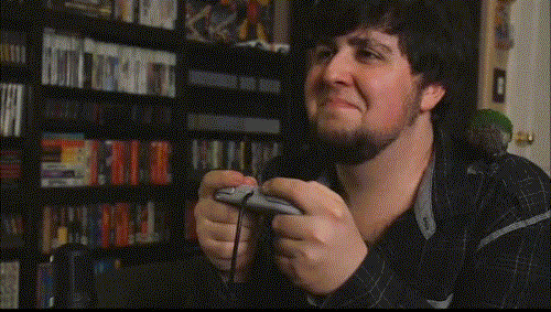 playing video game gifs