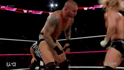 New trending GIF tagged wwe wrestling ouch randy… | Trending Gifs