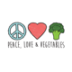 PeaceLoveandVegetables