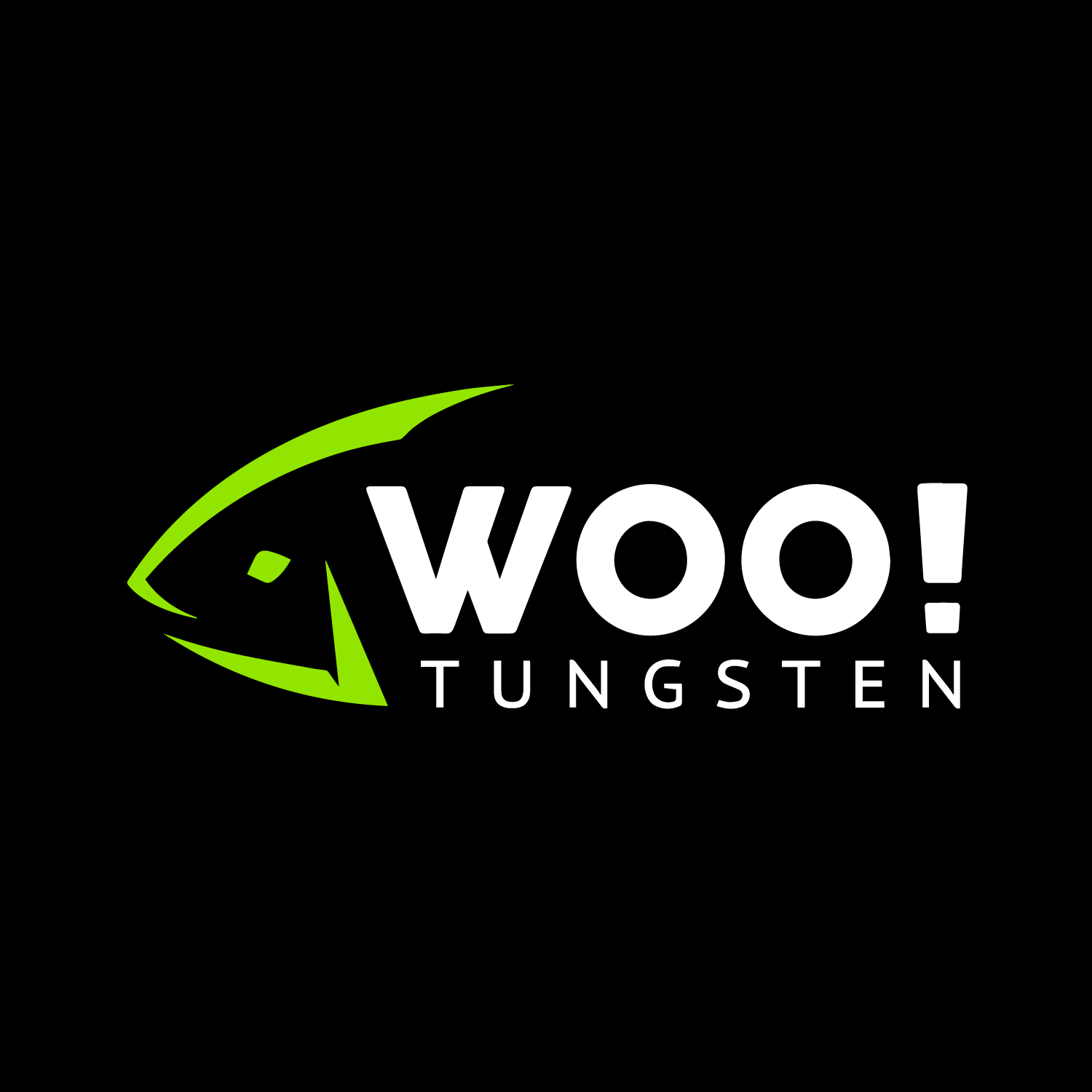 WOO! FISHING IS A CONTACT SPORT Vinyl Sticker (Black & White) – WOO!  TUNGSTEN