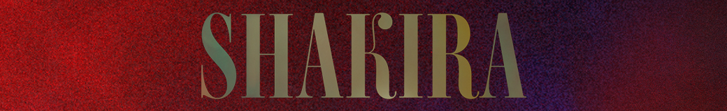 Giphy banner for @shakira