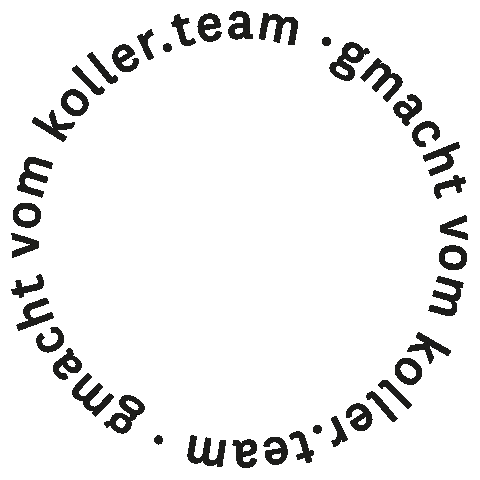 Gmacht Vom Kollerteam Sticker by koller.team