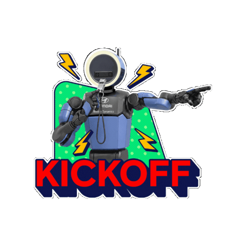 Boston Dynamics Start Sticker by Hyundai