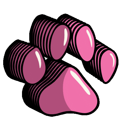 Paw Print Sticker by Pima JTED