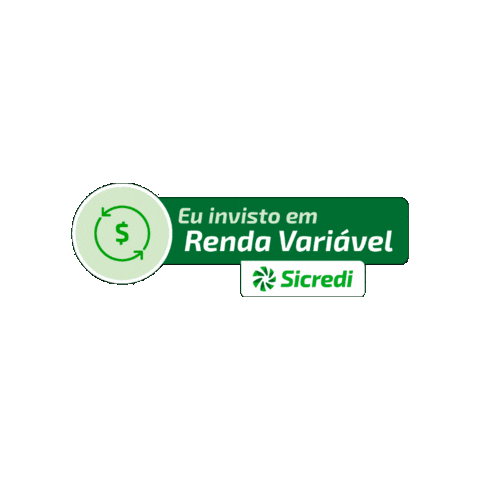 Investimento Renda Sticker by Sicredi Alta Noroeste SP