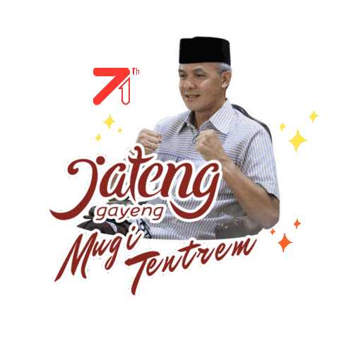 Jateng Jawa Tengah Sticker