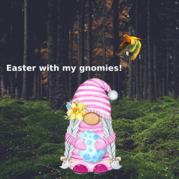 Easter Forest GIF