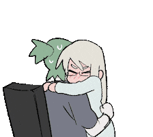 Cute Couple Sticker