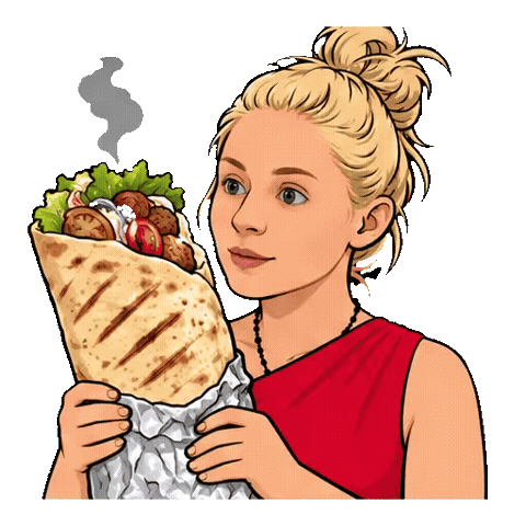 Шаурма Sticker By Nanosticker
