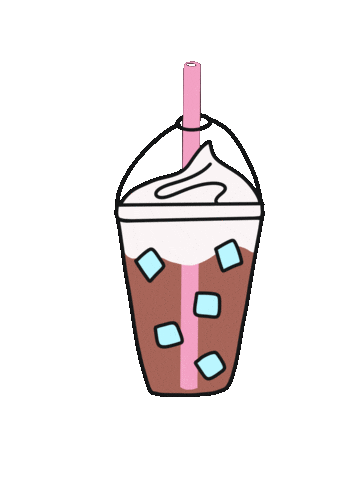 Iced Coffee Sticker