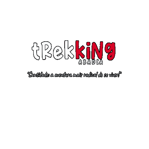 Tk I Love Trekking Sticker by Acampamento Trekking da Abadia