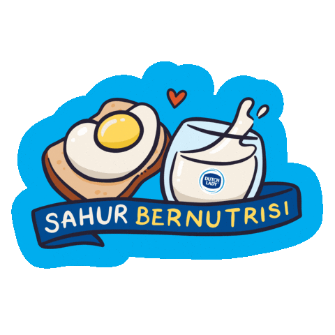 Milk Ramadan Sticker by moodoodles