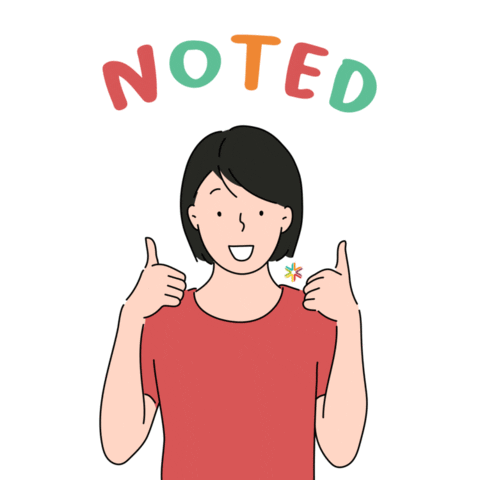 Illustration Thumbs Up Sticker by Kreativv