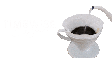 Timewise Coffee Sticker