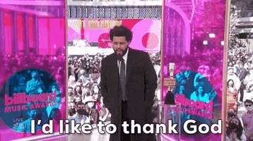 The Weeknd Red Suit GIF by Billboard Music Awards