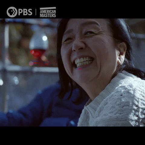 Japanese American Laughing GIF by American Masters on PBS