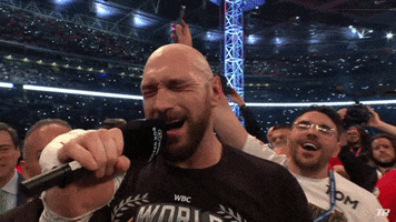 Tyson Fury Singing GIF by Top Rank Boxing