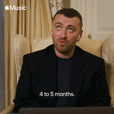 Look Up Sam Smith GIF by Apple Music