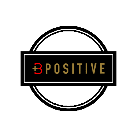 b-positive Sticker