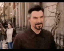 Screaming Doctor Strange GIF