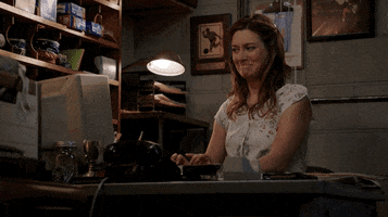 Zoe Perry Type GIF by CBS