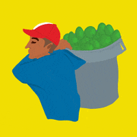 Farm Workers Food GIF by Denyse®