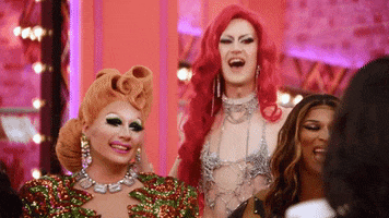 Drag Queens Laughing GIF by BBC Three