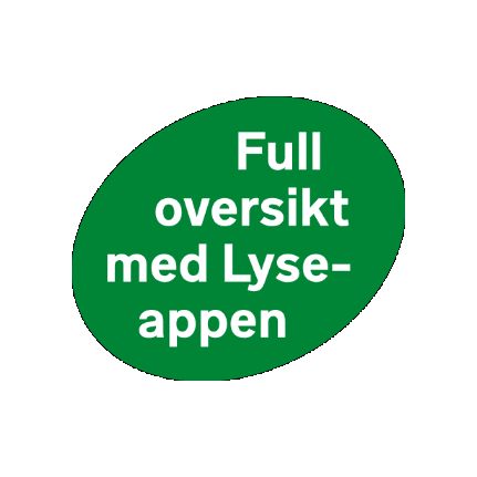Lyseappen Sticker by Lyse