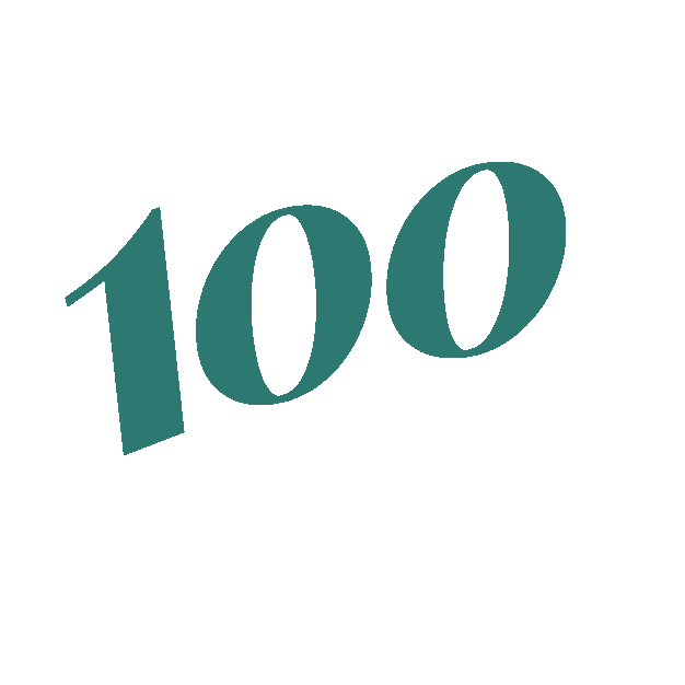 100 Sticker by Movesta