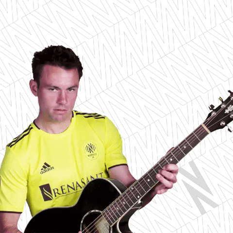 Soccer Guitar GIF by Nashville SC